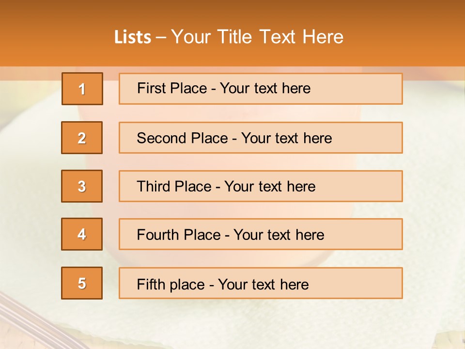 Mousse Closeup Ready PowerPoint Template