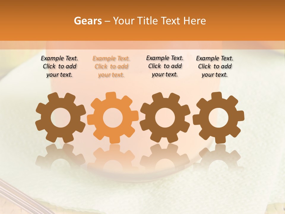 Mousse Closeup Ready PowerPoint Template