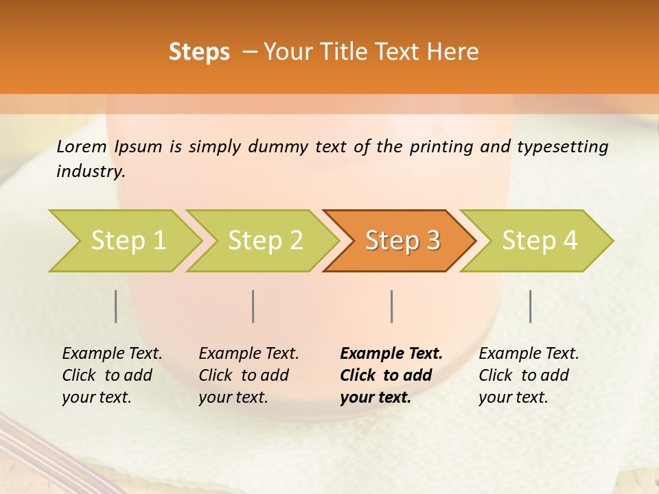 Mousse Closeup Ready PowerPoint Template