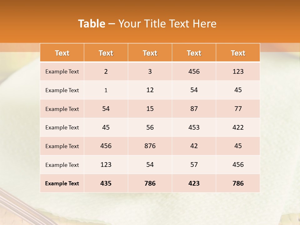 Mousse Closeup Ready PowerPoint Template