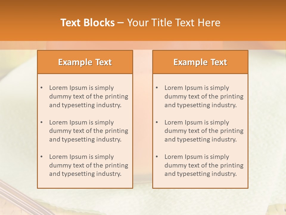 Mousse Closeup Ready PowerPoint Template
