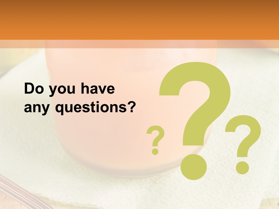 Mousse Closeup Ready PowerPoint Template