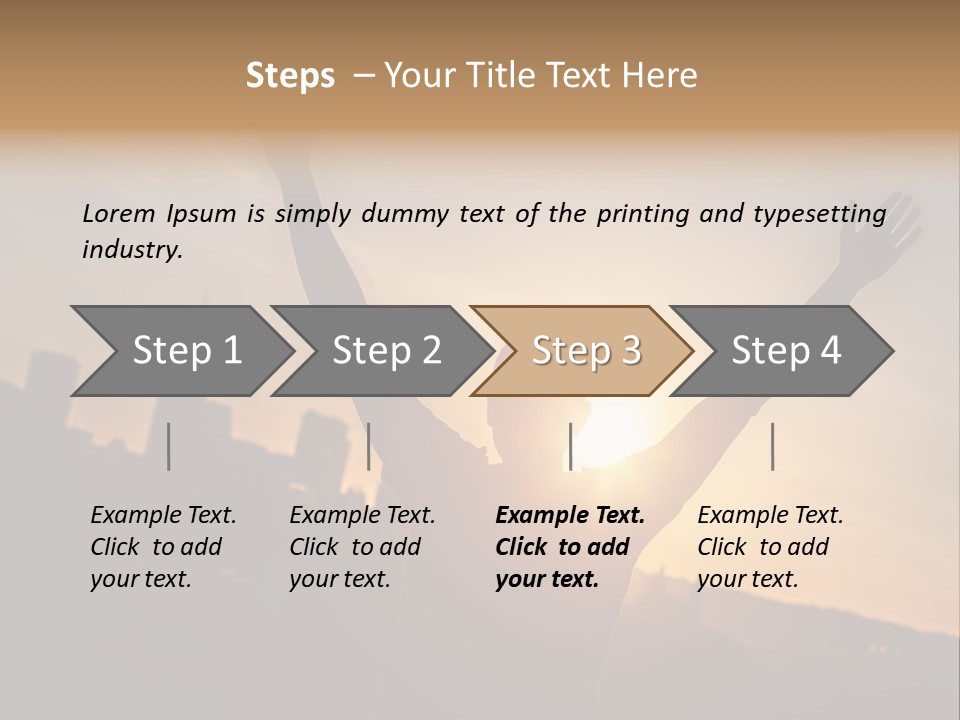 Male Nature Human PowerPoint Template