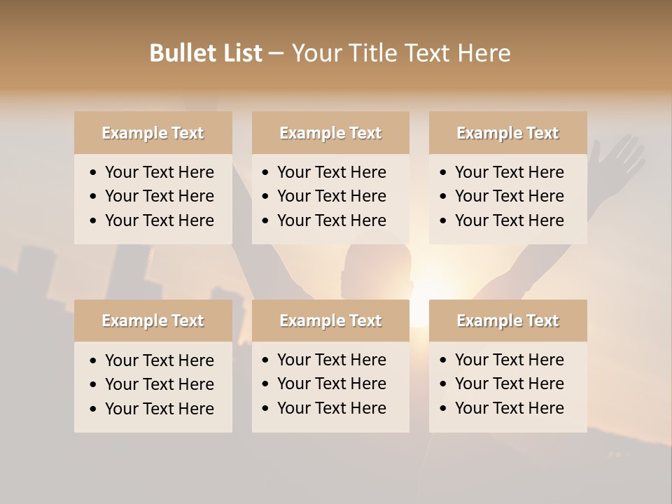 Male Nature Human PowerPoint Template