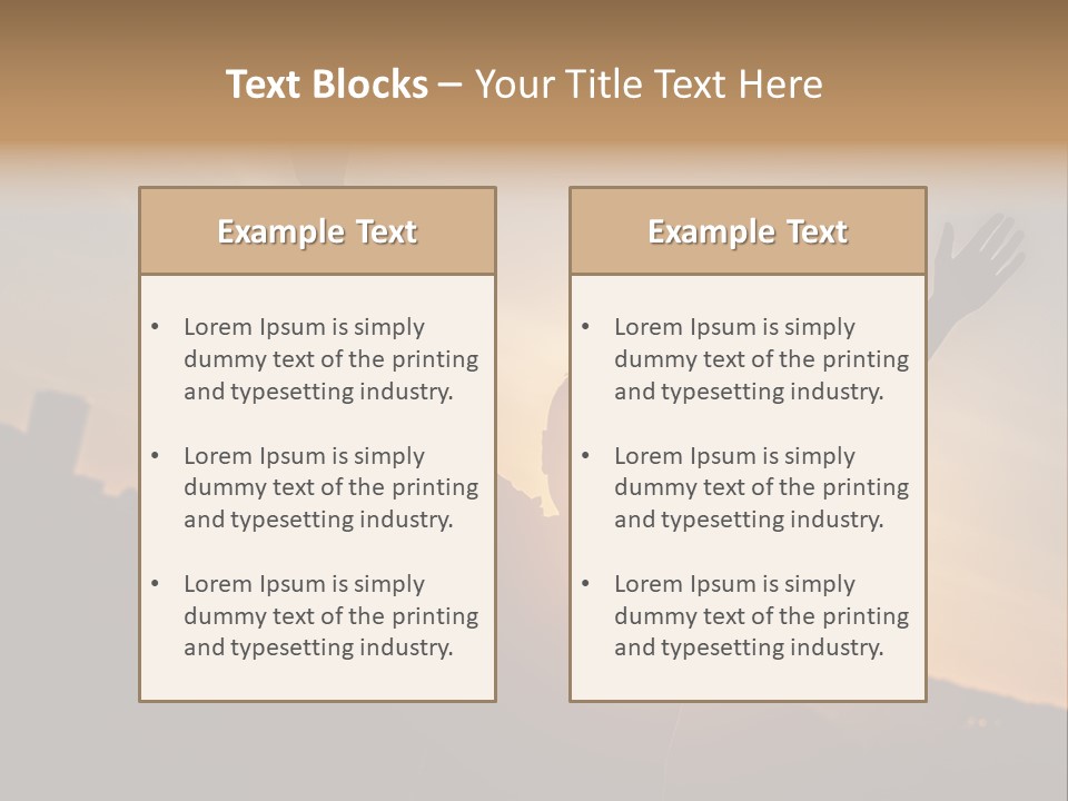 Male Nature Human PowerPoint Template