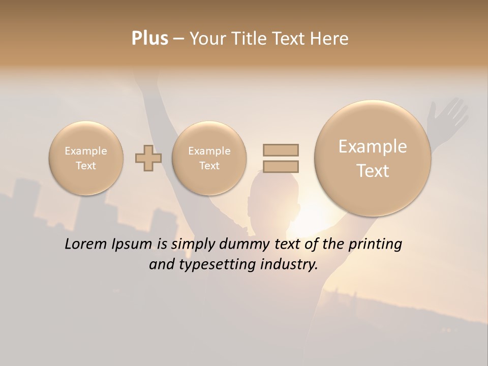 Male Nature Human PowerPoint Template