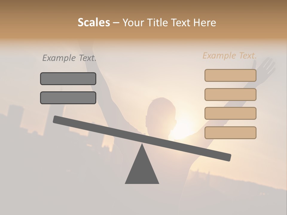 Male Nature Human PowerPoint Template