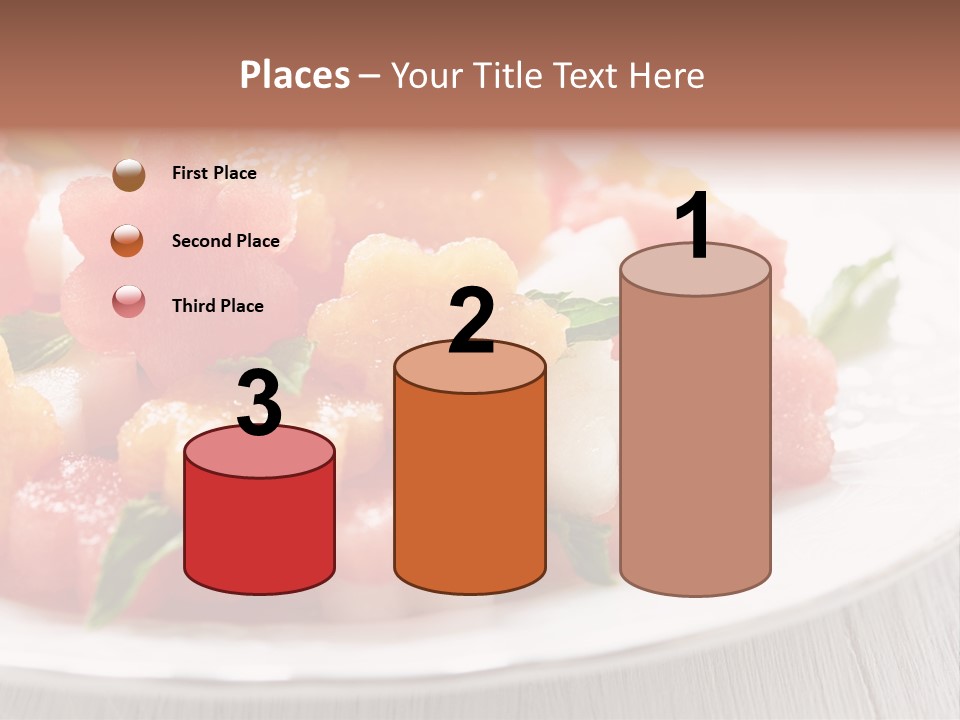 Dish Closeup Juice PowerPoint Template