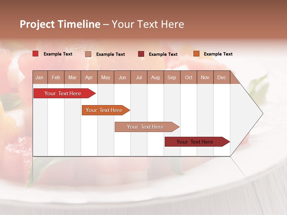 Dish Closeup Juice PowerPoint Template