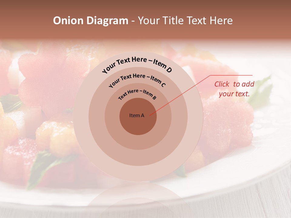 Dish Closeup Juice PowerPoint Template