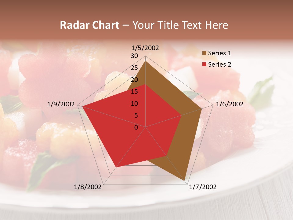 Dish Closeup Juice PowerPoint Template