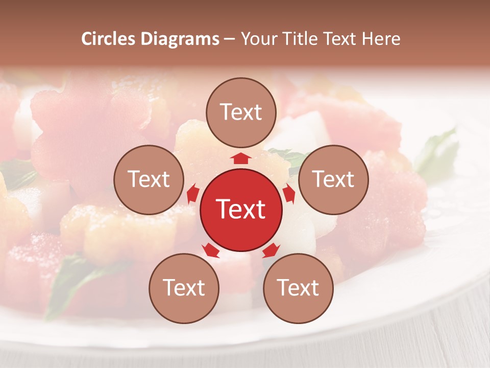 Dish Closeup Juice PowerPoint Template