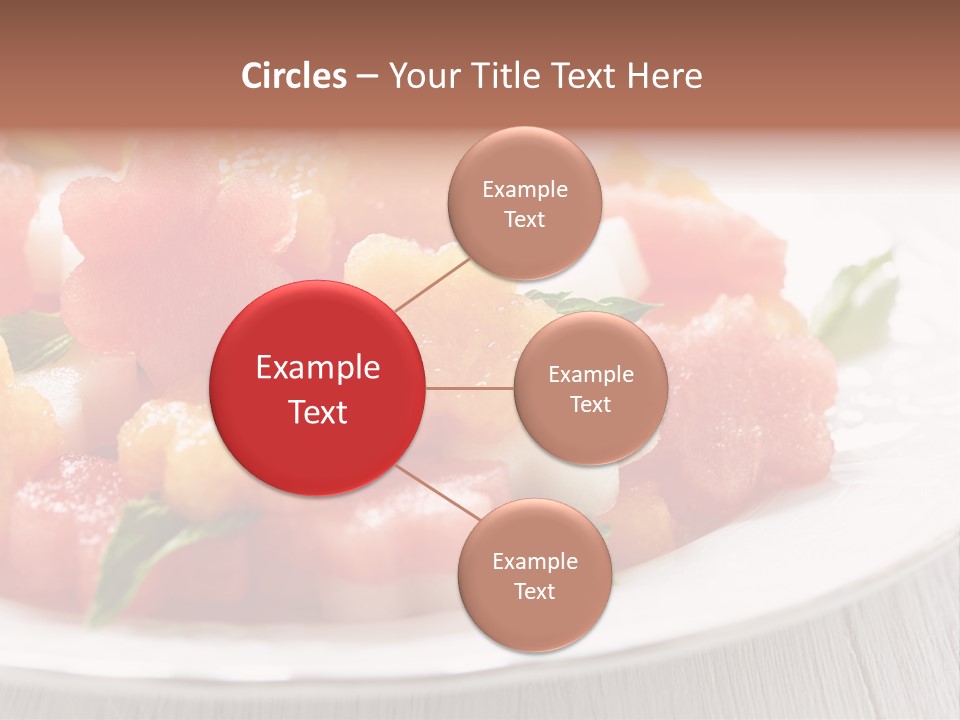 Dish Closeup Juice PowerPoint Template