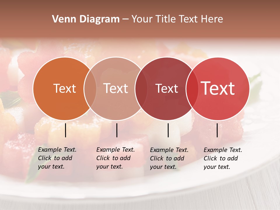 Dish Closeup Juice PowerPoint Template