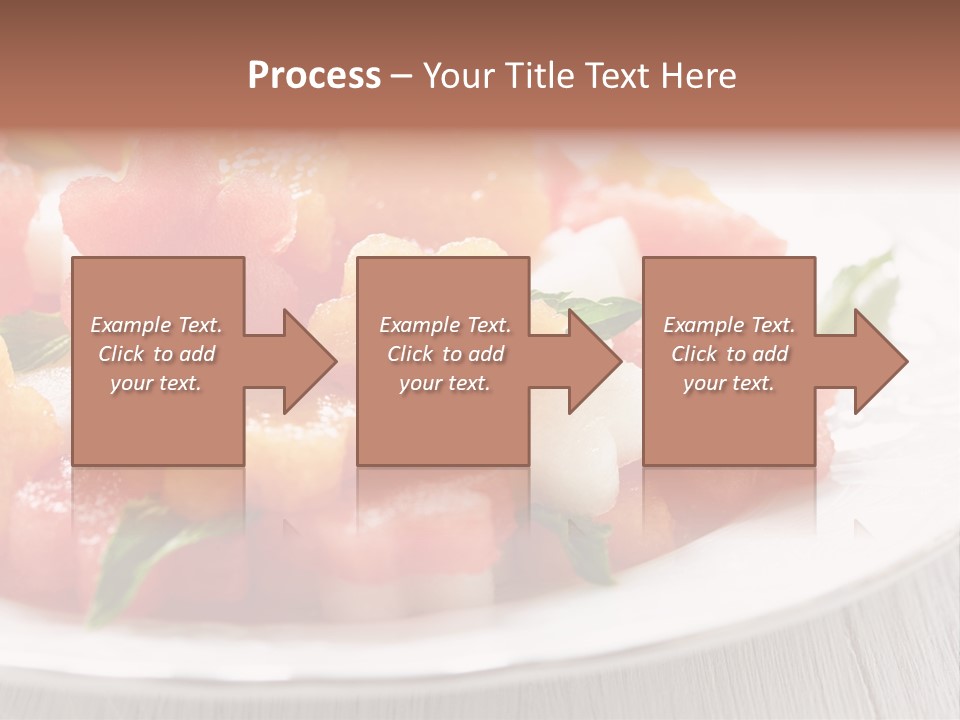 Dish Closeup Juice PowerPoint Template