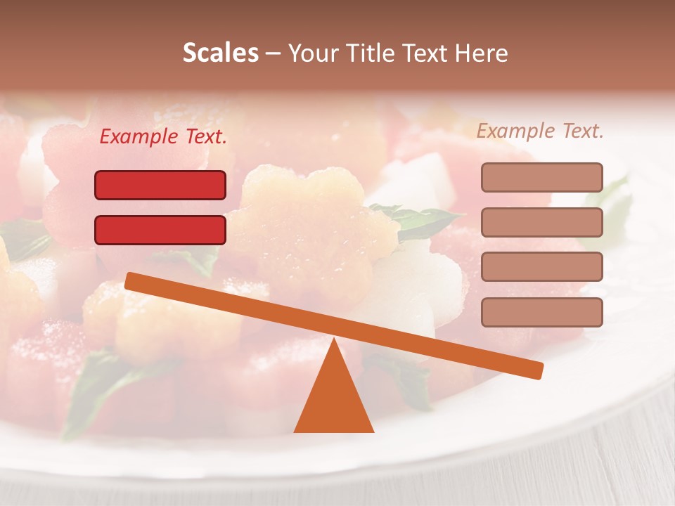 Dish Closeup Juice PowerPoint Template