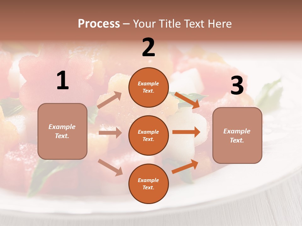 Dish Closeup Juice PowerPoint Template