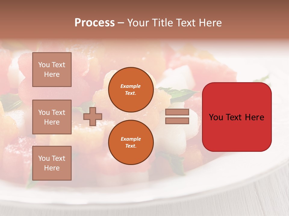 Dish Closeup Juice PowerPoint Template