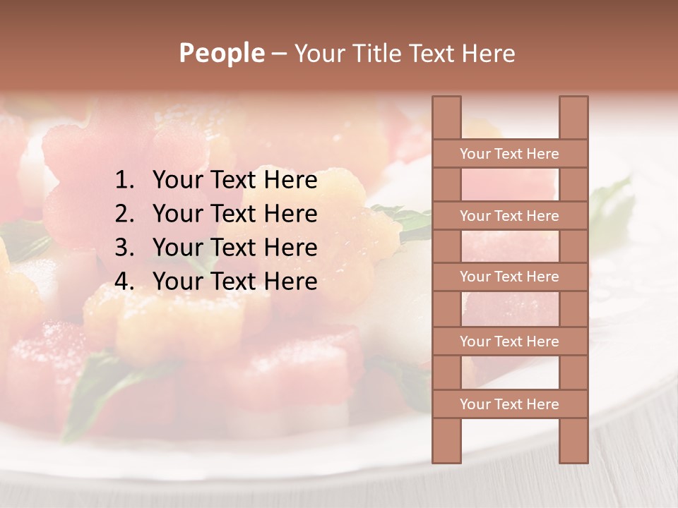 Dish Closeup Juice PowerPoint Template
