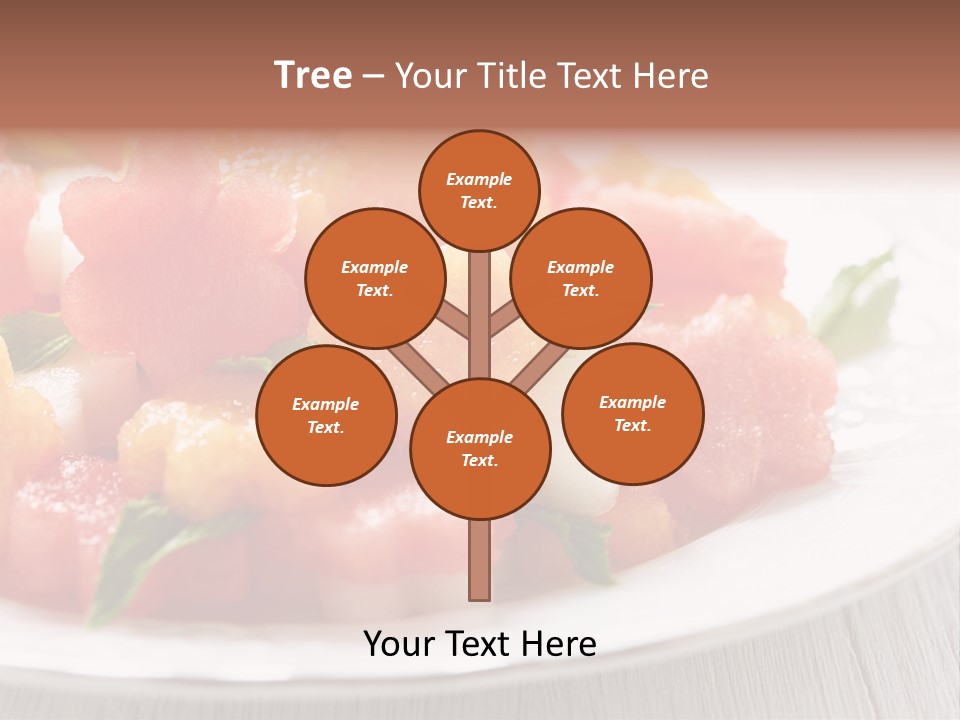 Dish Closeup Juice PowerPoint Template