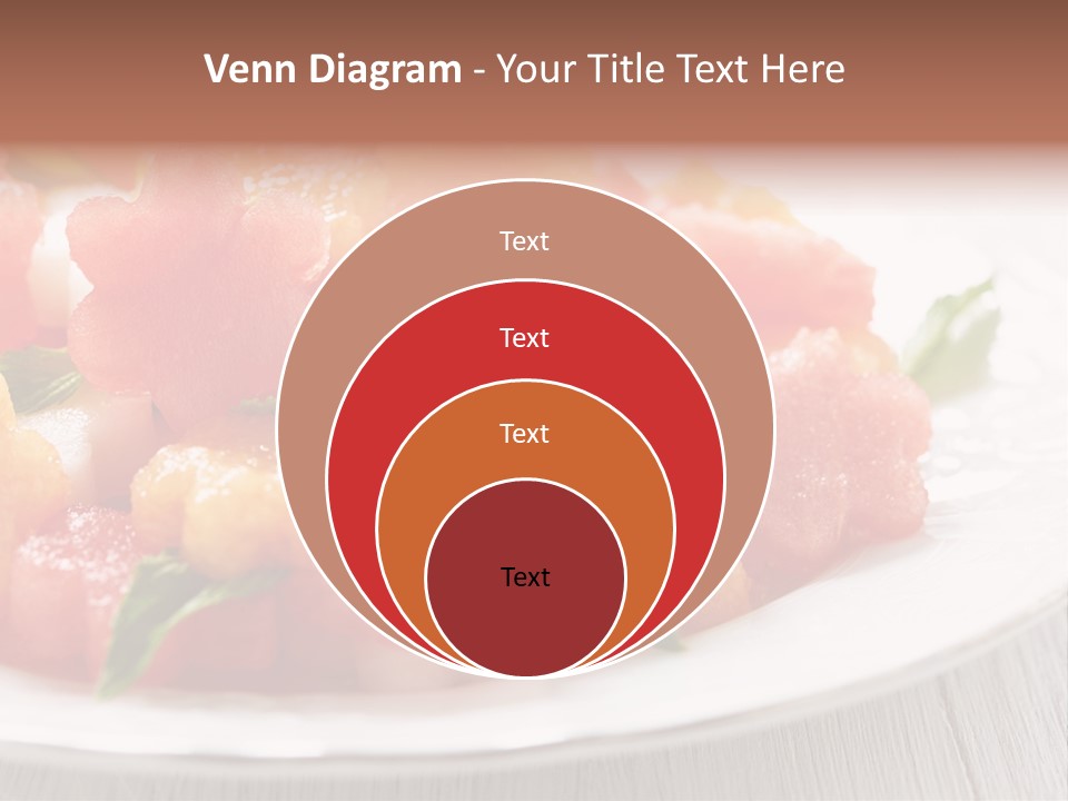Dish Closeup Juice PowerPoint Template