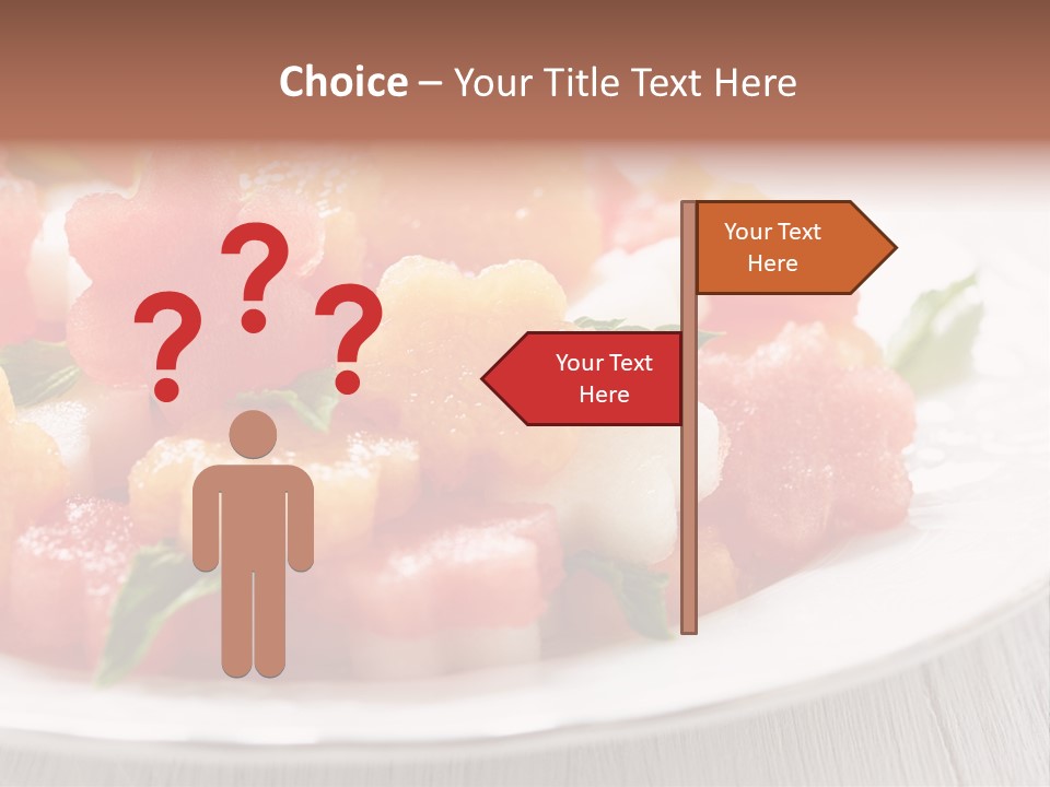 Dish Closeup Juice PowerPoint Template