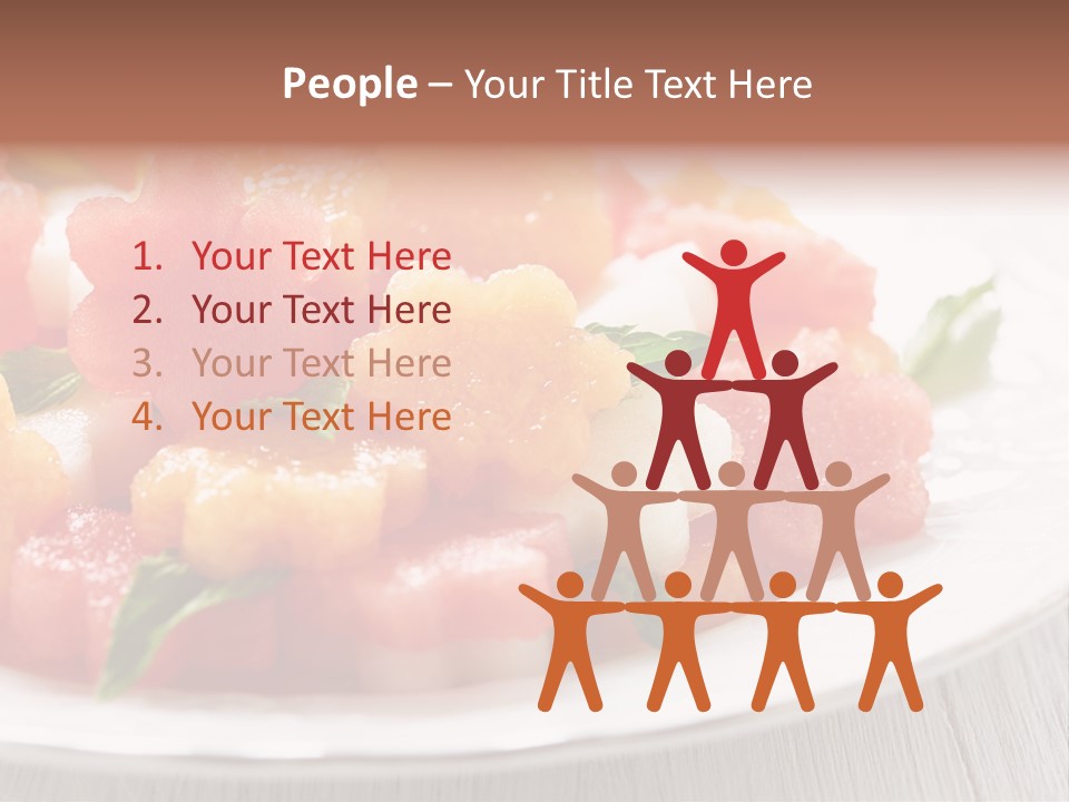 Dish Closeup Juice PowerPoint Template