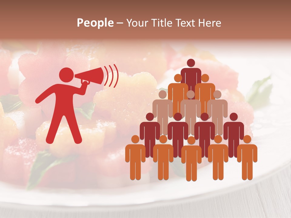 Dish Closeup Juice PowerPoint Template