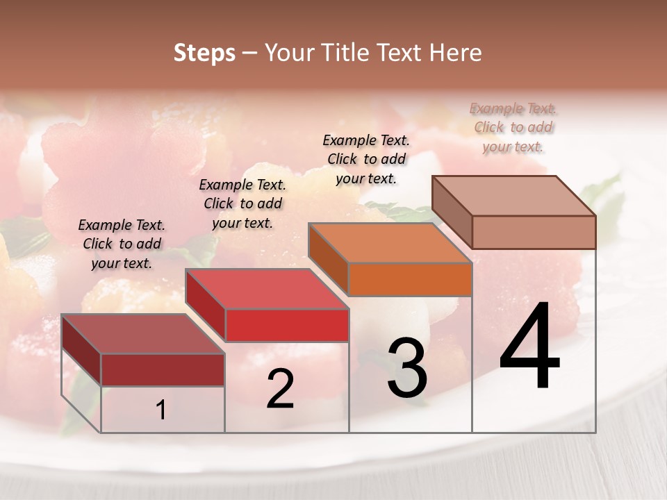 Dish Closeup Juice PowerPoint Template