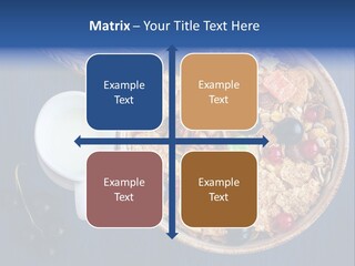 Ingredient Dried Fruits Seed PowerPoint Template