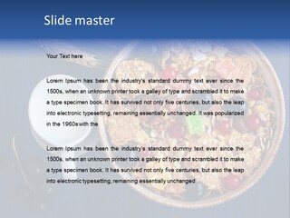 Ingredient Dried Fruits Seed PowerPoint Template