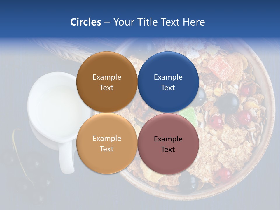 Ingredient Dried Fruits Seed PowerPoint Template