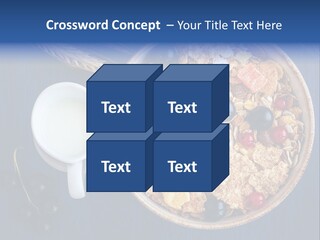 Ingredient Dried Fruits Seed PowerPoint Template