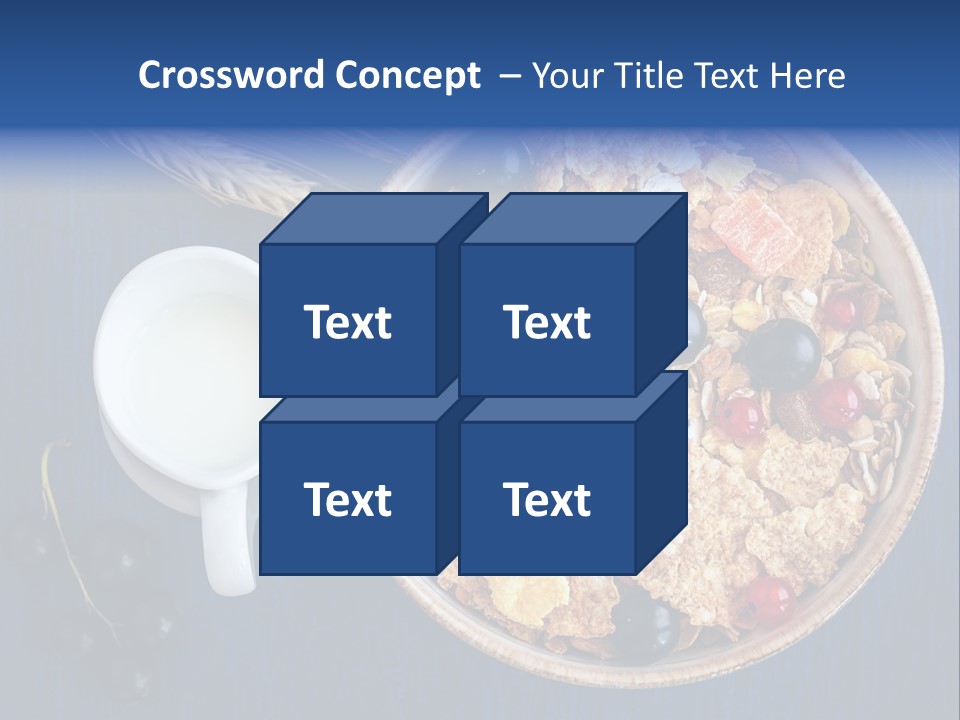 Ingredient Dried Fruits Seed PowerPoint Template