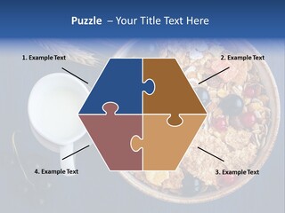 Ingredient Dried Fruits Seed PowerPoint Template