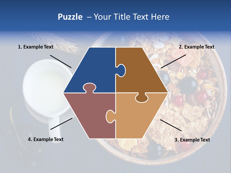 Ingredient Dried Fruits Seed PowerPoint Template