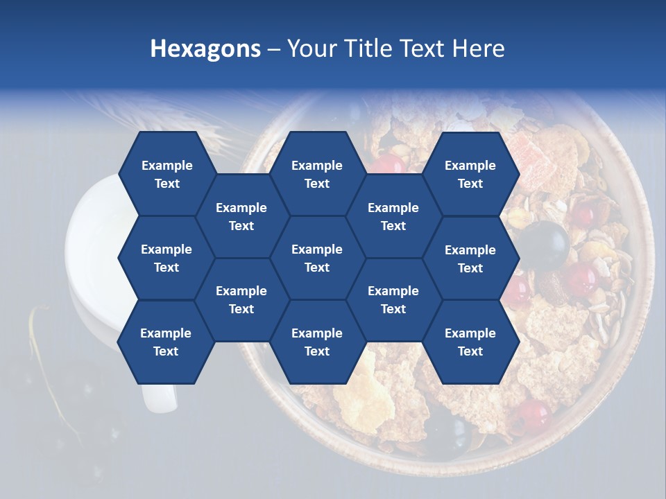 Ingredient Dried Fruits Seed PowerPoint Template