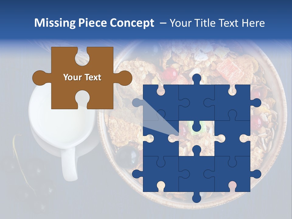 Ingredient Dried Fruits Seed PowerPoint Template