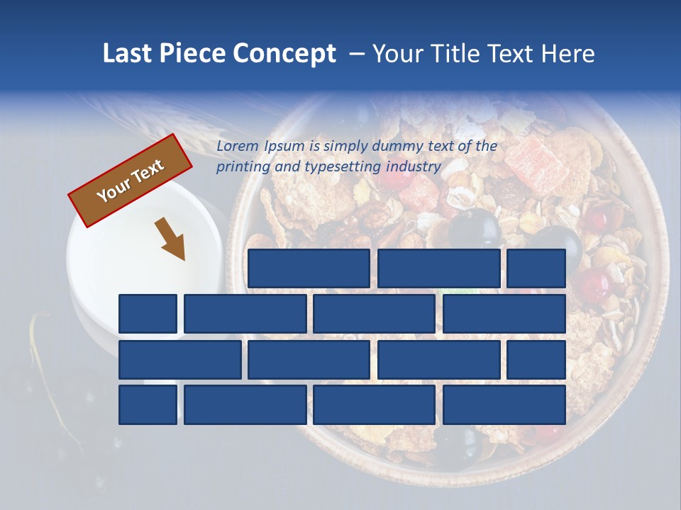 Ingredient Dried Fruits Seed PowerPoint Template