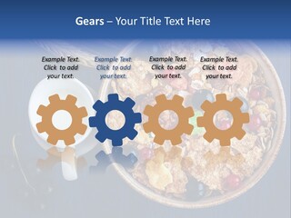 Ingredient Dried Fruits Seed PowerPoint Template