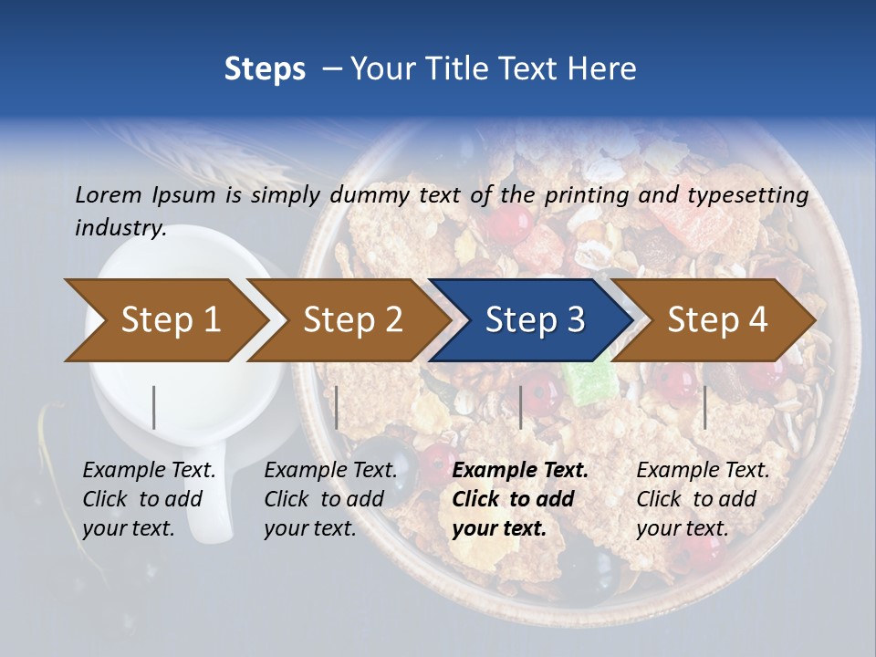 Ingredient Dried Fruits Seed PowerPoint Template