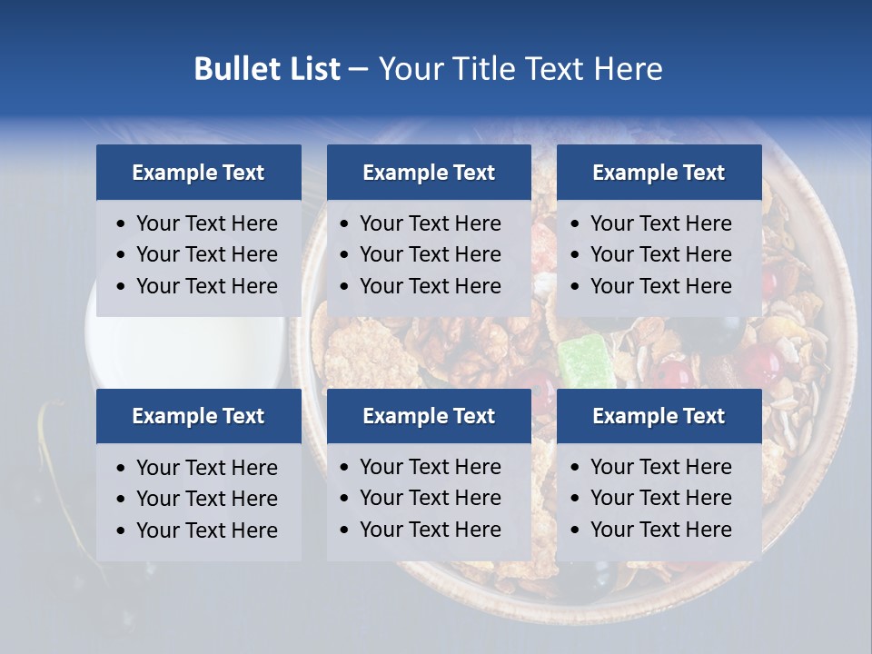 Ingredient Dried Fruits Seed PowerPoint Template