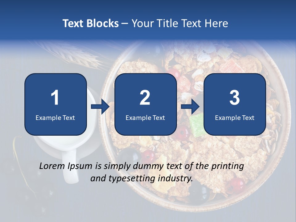 Ingredient Dried Fruits Seed PowerPoint Template