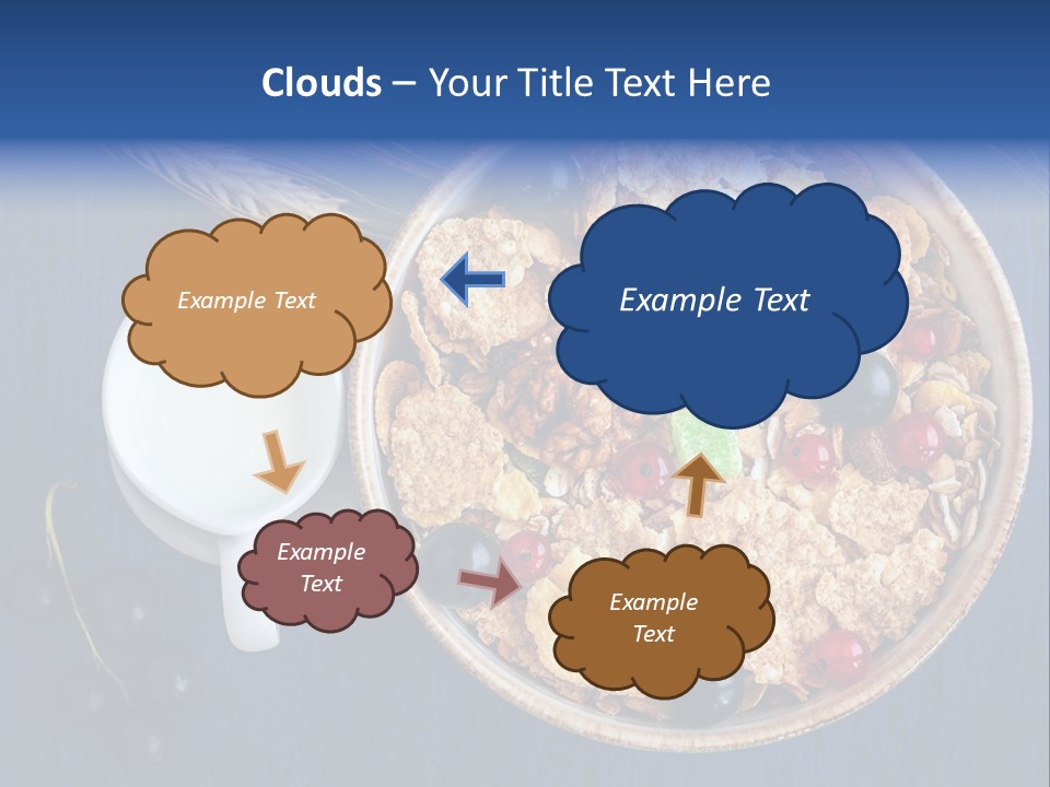 Ingredient Dried Fruits Seed PowerPoint Template