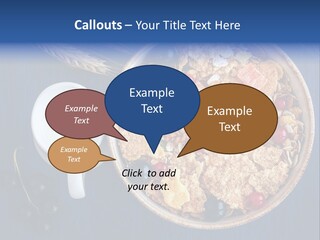 Ingredient Dried Fruits Seed PowerPoint Template