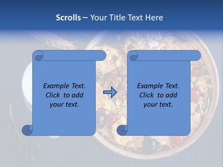 Ingredient Dried Fruits Seed PowerPoint Template
