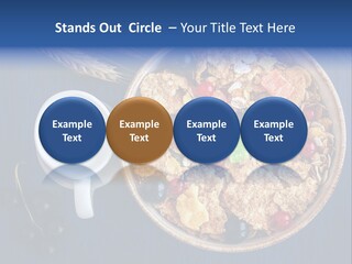 Ingredient Dried Fruits Seed PowerPoint Template