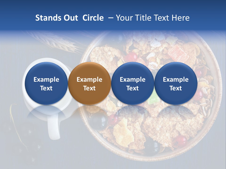 Ingredient Dried Fruits Seed PowerPoint Template