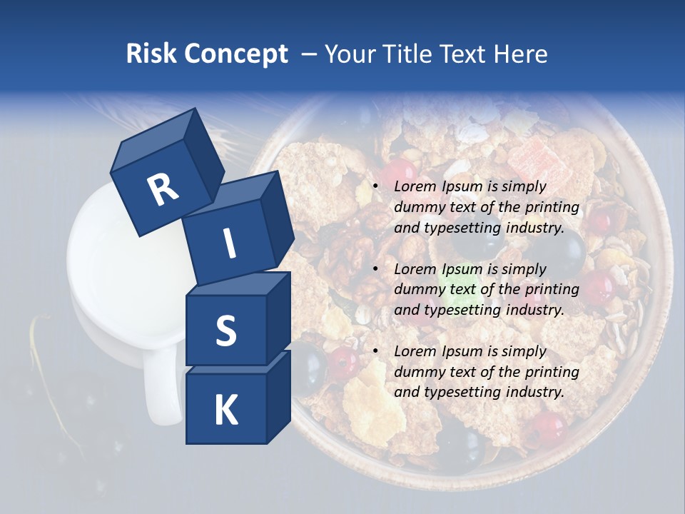 Ingredient Dried Fruits Seed PowerPoint Template