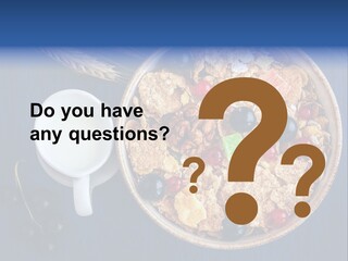 Ingredient Dried Fruits Seed PowerPoint Template